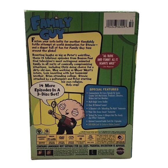 Family Guy Volume Four DVD Set - Picture 3 of 4